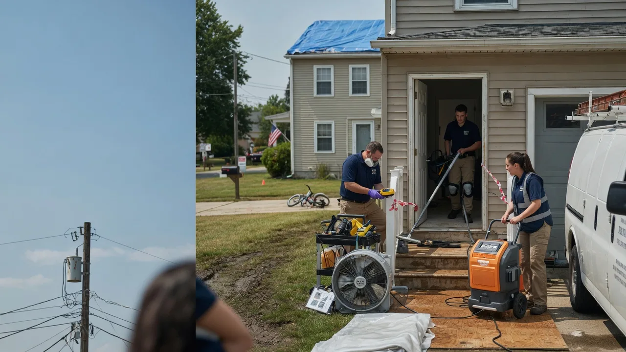 Water Damage Repair in Kinross, MI near me